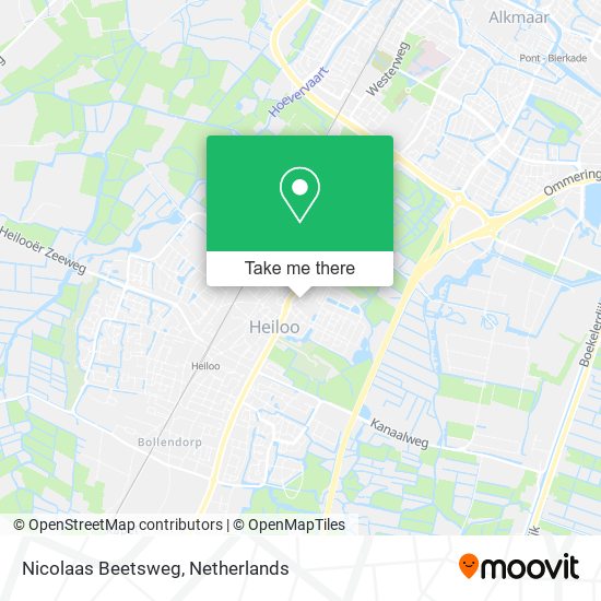 Nicolaas Beetsweg map