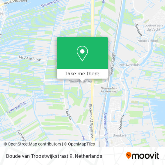 Doude van Troostwijkstraat 9 map