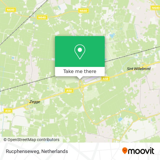 Rucphenseweg map