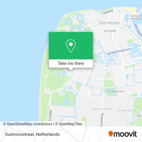 Duinroosstraat map