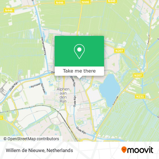 Willem de Nieuwe map