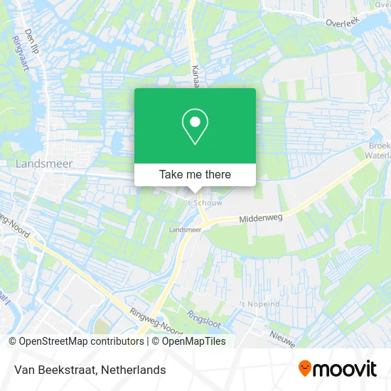Van Beekstraat map