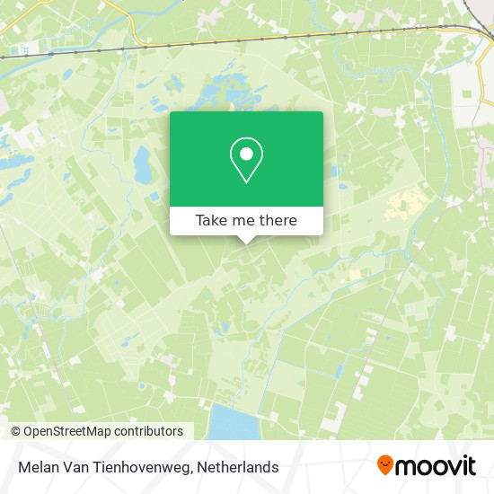 Melan Van Tienhovenweg Karte