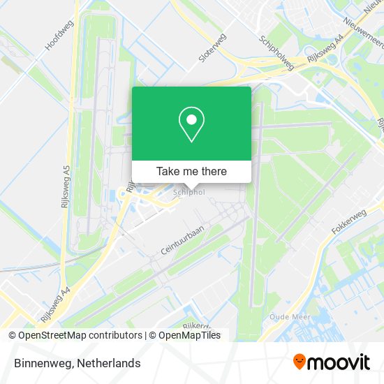 Binnenweg Karte