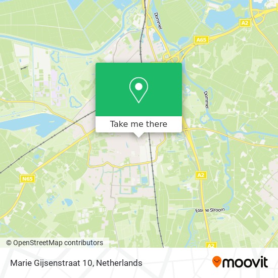Marie Gijsenstraat 10 map