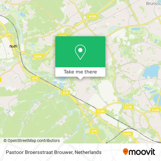 Pastoor Broersstraat Brouwer map