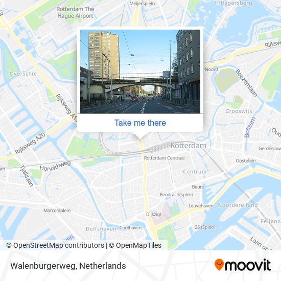 Walenburgerweg map