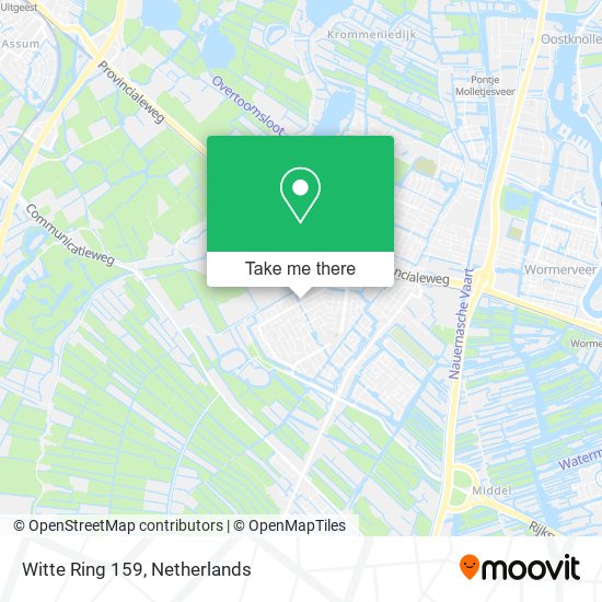 Witte Ring 159 map