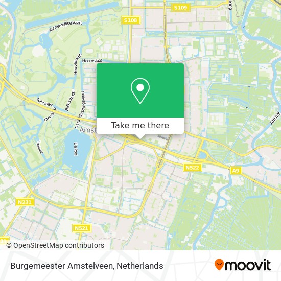 Burgemeester Amstelveen map