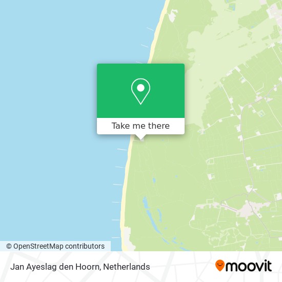 Jan Ayeslag den Hoorn map