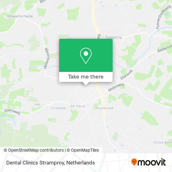 Dental Clinics Stramproy map