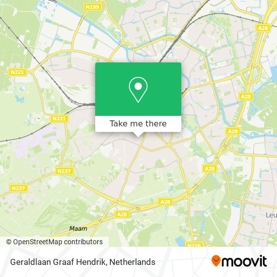 Geraldlaan Graaf Hendrik map