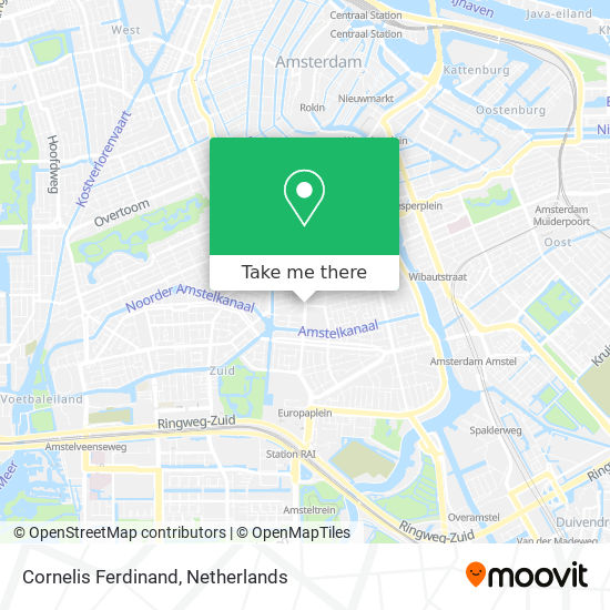 Cornelis Ferdinand map