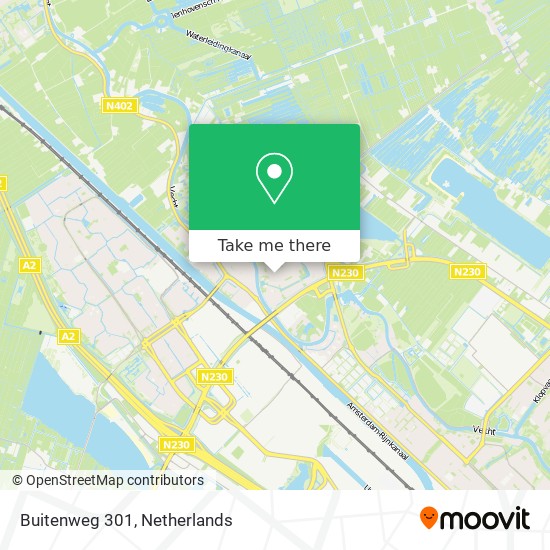 Buitenweg 301 map