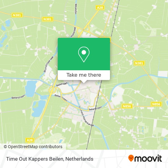 Time Out Kappers Beilen map