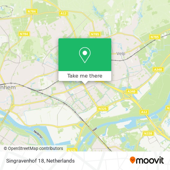 Singravenhof 18 map