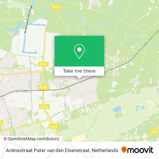 Ariënsstraat Pater van den Elsenstraat map
