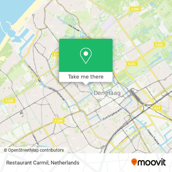 Restaurant Carmil map