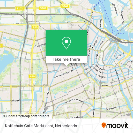 Koffiehuis Cafe Marktzicht map