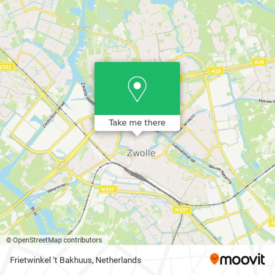 Frietwinkel 't Bakhuus map