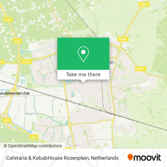 Cafetaria & KebabHouse Rozenplein Karte