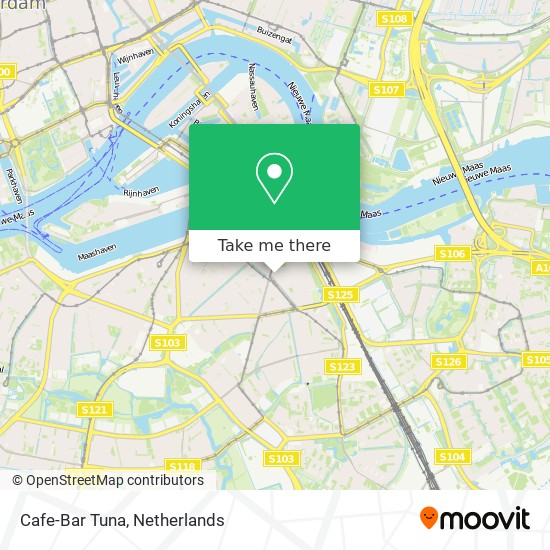 Cafe-Bar Tuna map