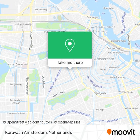 Karavaan Amsterdam Karte