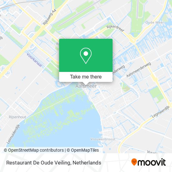 Restaurant De Oude Veiling Karte