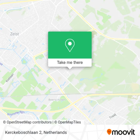 Kerckeboschlaan 2 map