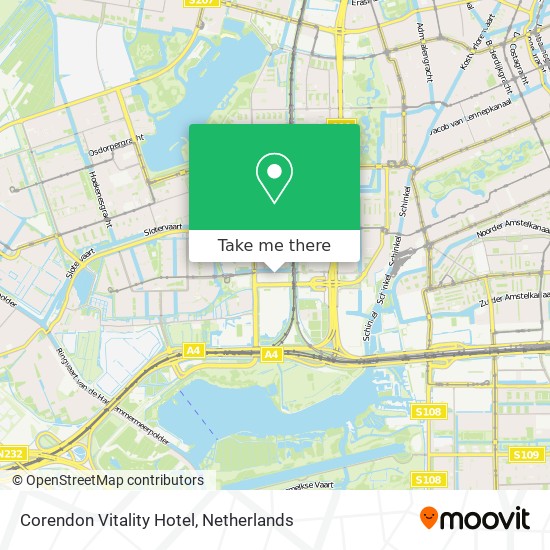 Corendon Vitality Hotel map