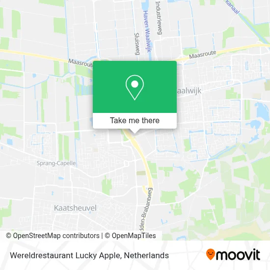 Wereldrestaurant Lucky Apple map