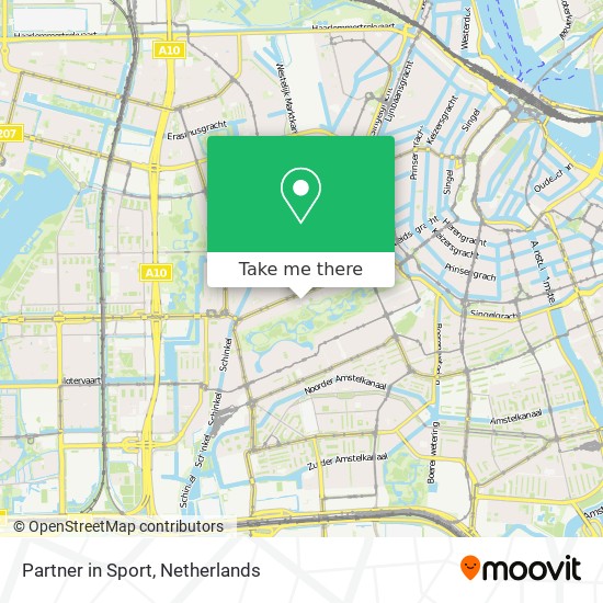 Partner in Sport map