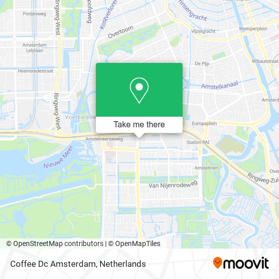 Coffee Dc Amsterdam Karte