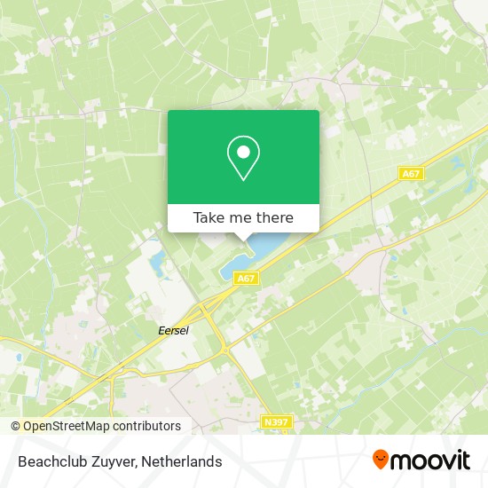 Beachclub Zuyver map