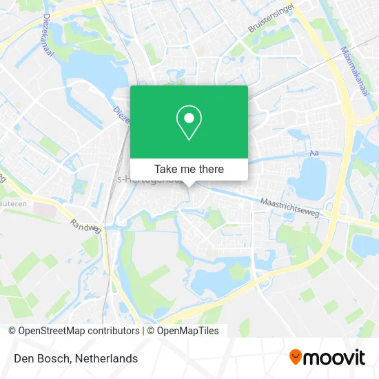 Den Bosch map
