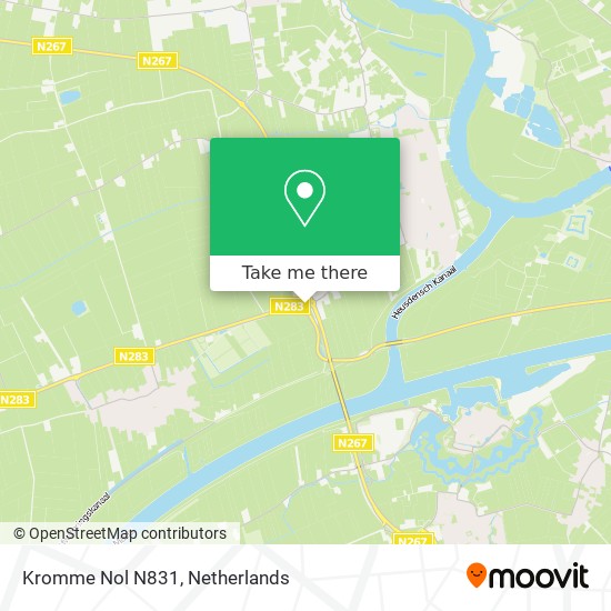 Kromme Nol N831 map