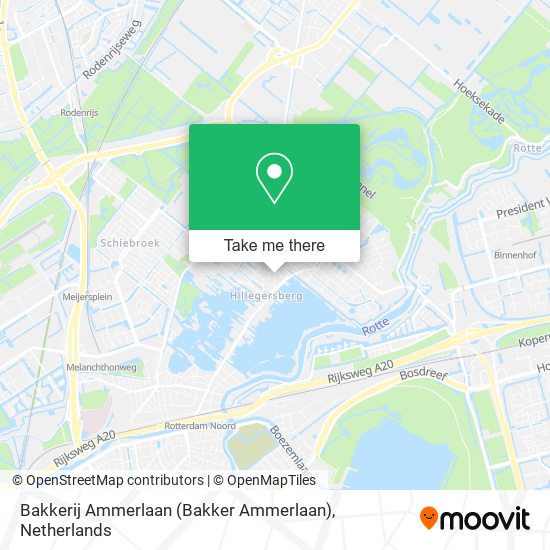 Bakkerij Ammerlaan (Bakker Ammerlaan) map