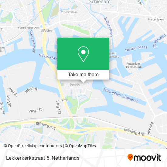 Lekkerkerkstraat 5 map