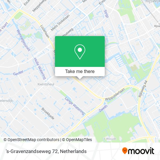 's-Gravenzandseweg 72 map