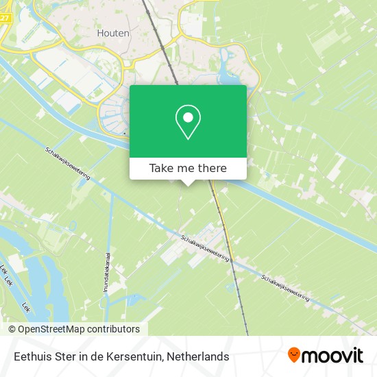 Eethuis Ster in de Kersentuin map