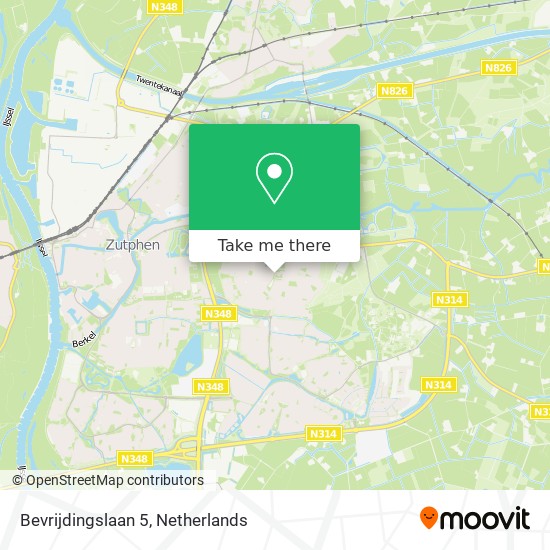 Bevrijdingslaan 5 map