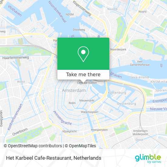 Het Karbeel Cafe-Restaurant map