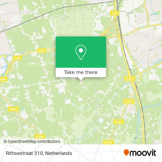 Rithsestraat 310 map