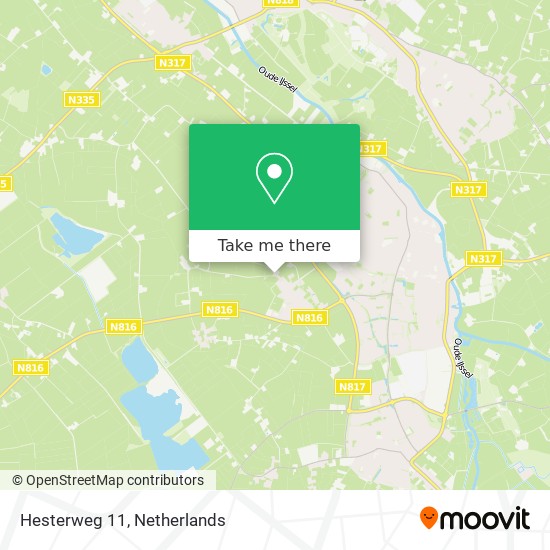 Hesterweg 11 map