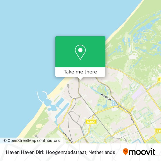 Haven Haven Dirk Hoogenraadstraat map