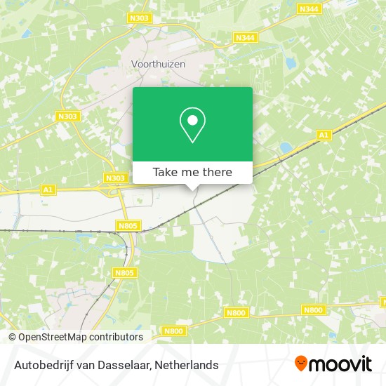 Autobedrijf van Dasselaar map