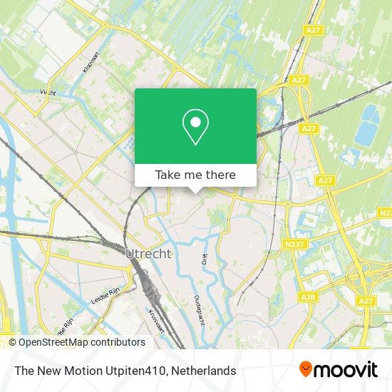 The New Motion Utpiten410 map