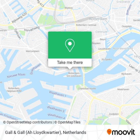 Gall & Gall (Ah Lloydkwartier) map
