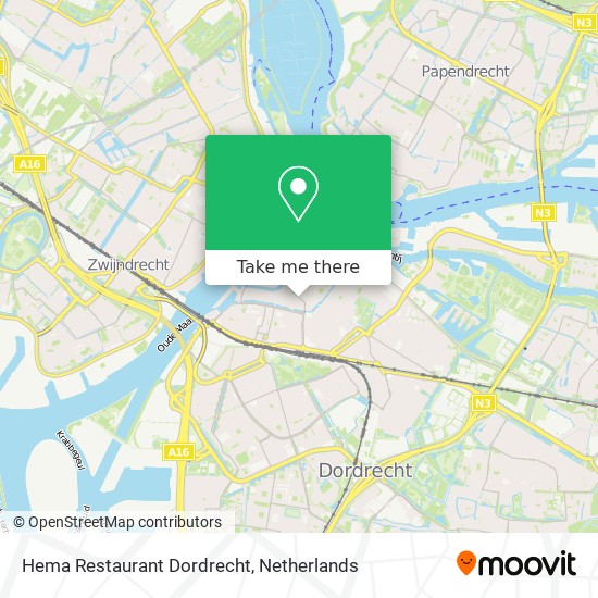 Hema Restaurant Dordrecht Karte