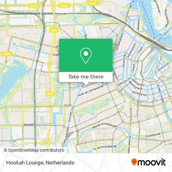Hookah Lounge map